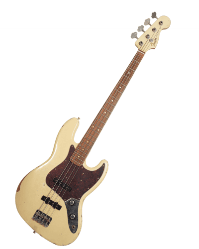 Fender 60th Anniversary Road Worn® Jazz Bass® Año 2020 Olympic White