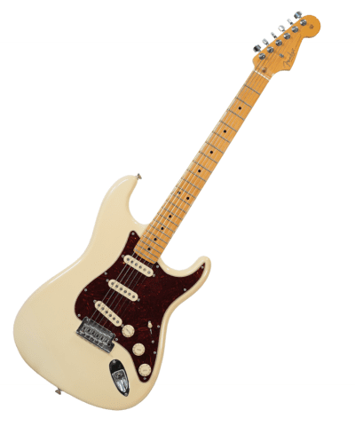 Fender American Professional Ii Stratocaster Olympic White Año 2020 Incluye Hardcase Sn Us20045838