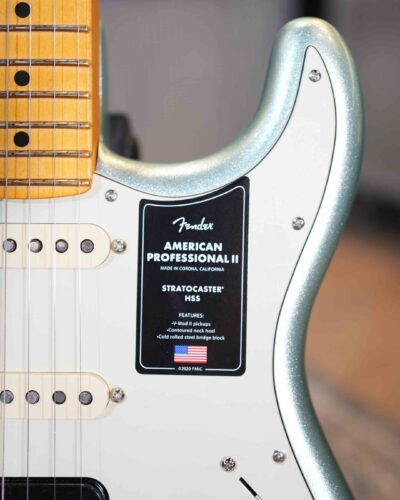 Fender American Professional Ii Stratocaster Hss Mystic Surf Green Año 2024 Semi Nueva Sn Us2400 7