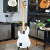 Fender American Ultra Precision Bass Arctic Pearl Usado Año 2020 Incluye Case Sn Us19104163 2