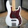 Fender American Ultra Precision Bass Arctic Pearl Usado Año 2020 Incluye Case Sn Us19104163 5