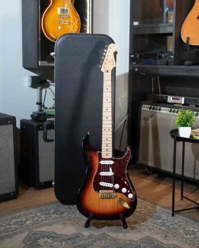 Fender Deluxe Players Stratocaster 3 Color Sunburst Usada Año 2015 Incluye Case Sn Mx151374 7