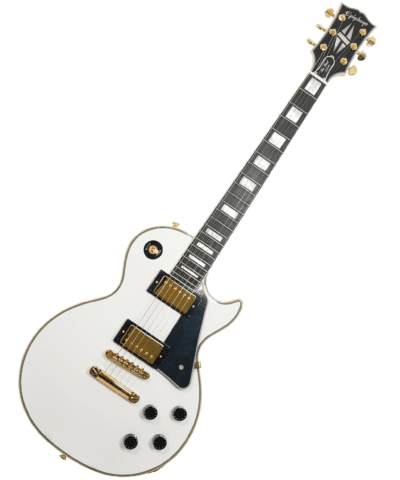 Portada Epiphone Les Paul Custom Alpine White Inspired By Gibson Nueva Año 2024 Sn 24071530477