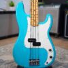 C 68 0000s 0004 Fender American Professional Ii Precision Bass Miami Blue Usado Año 2021 Sn Us210074690 5