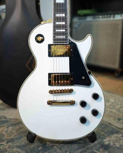 C 68 0000s 0004 Epiphone Les Paul Custom Alpine White Inspired By Gibson Nueva Año 2024 Sn 24071530477 5