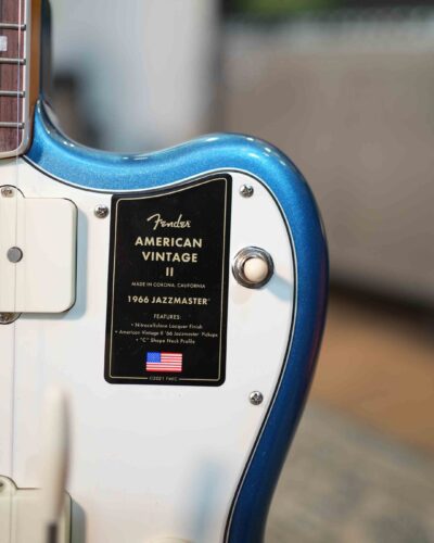 C 68 0000s 0005 Fender American Vintage Ii 1966 Jazzmaster Lake Placid Blue Año 2024 Semi Nueva Sn V2445702 6